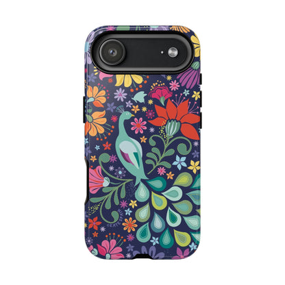 Peacock Sanctuary iPhone Tough Case