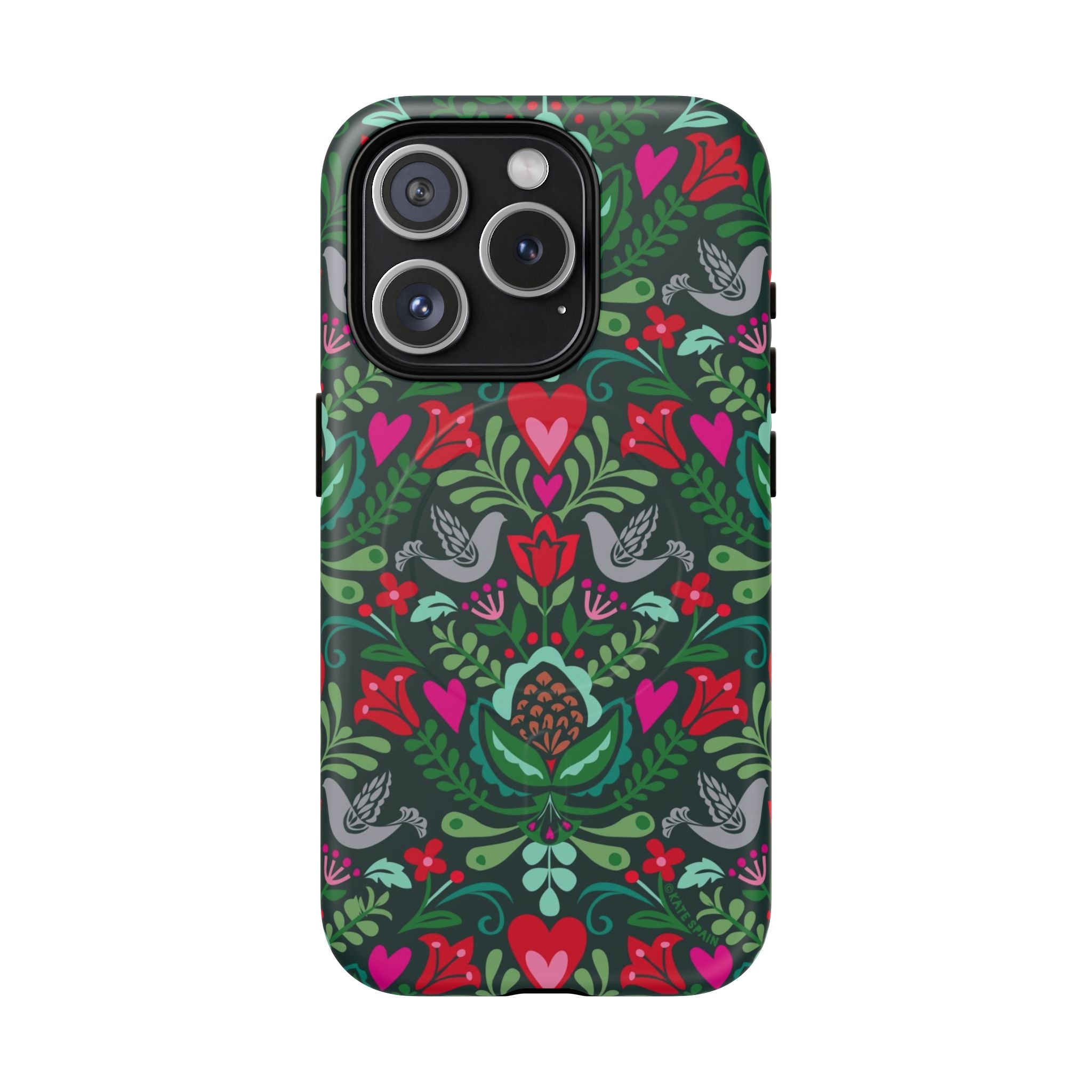 Rosemaling MagSafe iPhone Case