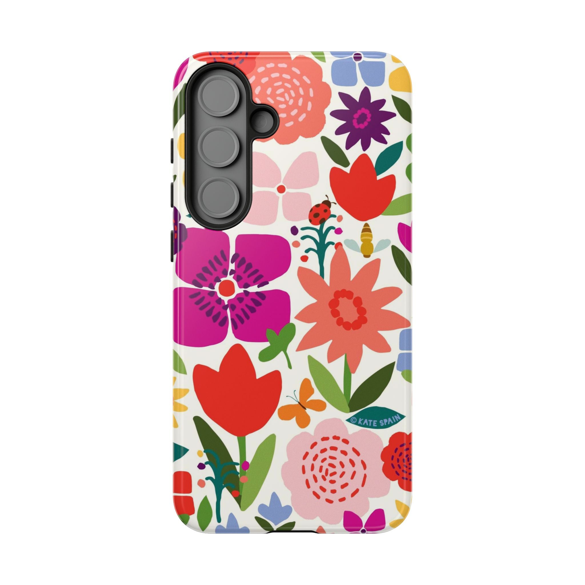 Happy Blooms Samsung Tough Case Samsung Galaxy S25 Plus Glossy