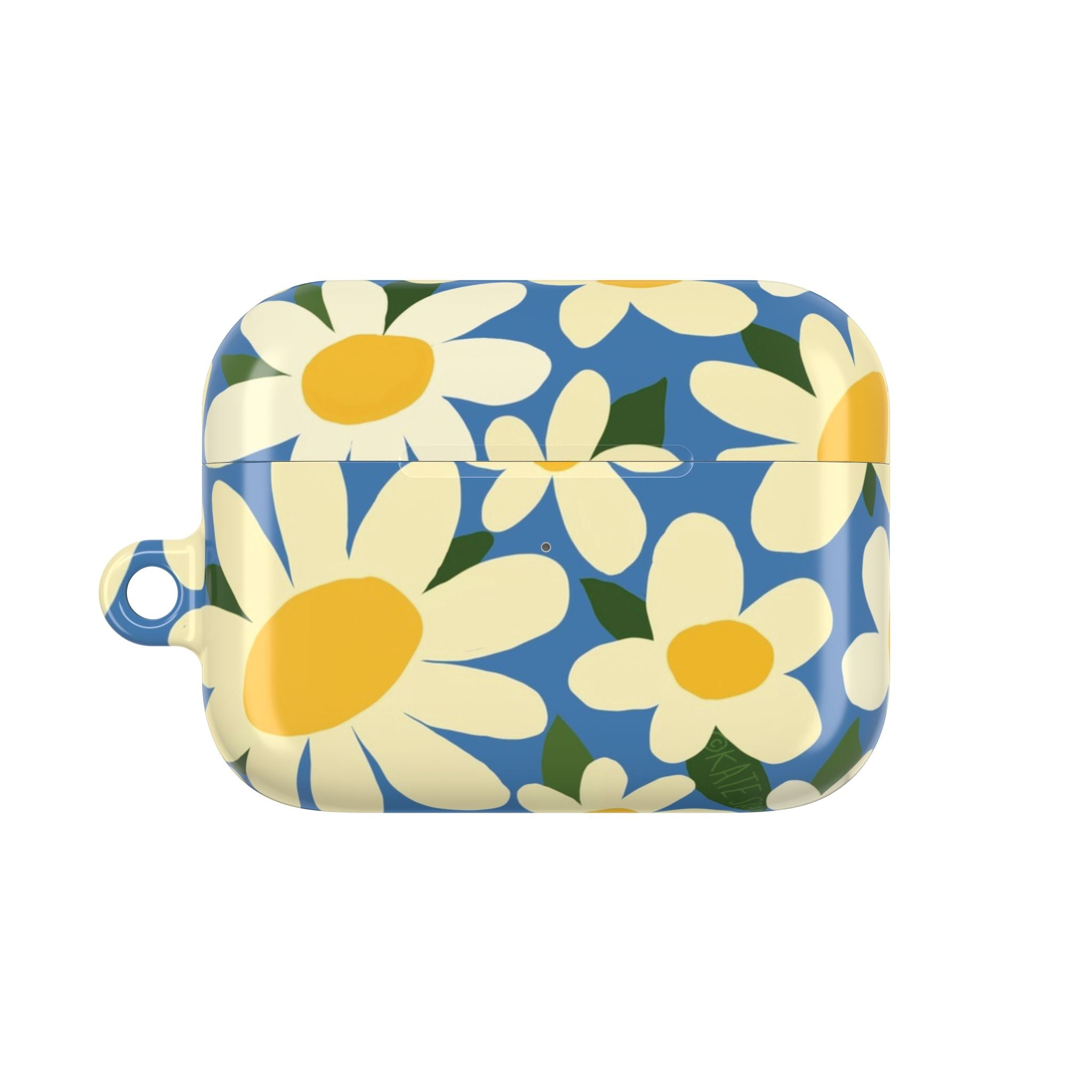 Shasta Daisy Blue AirPods Case