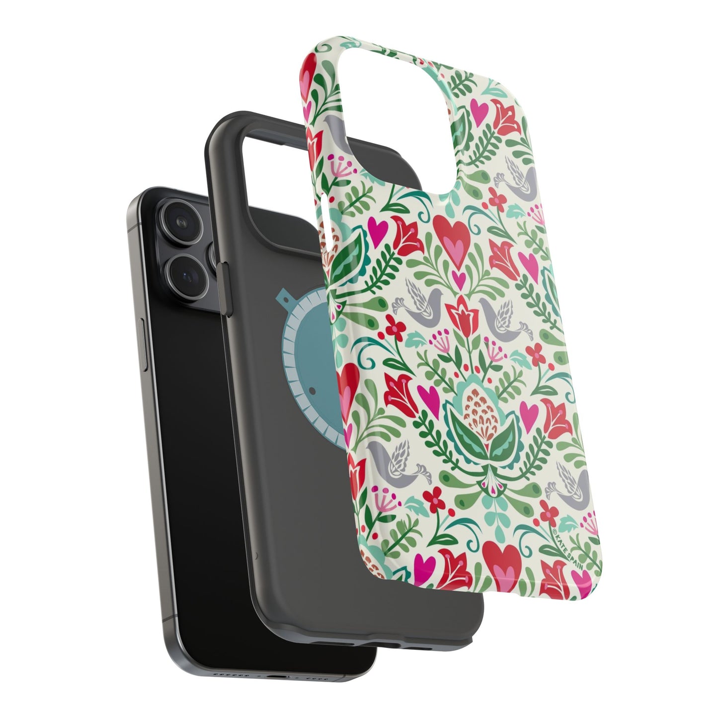 Rosemaling iPhone MagSafe Tough Case