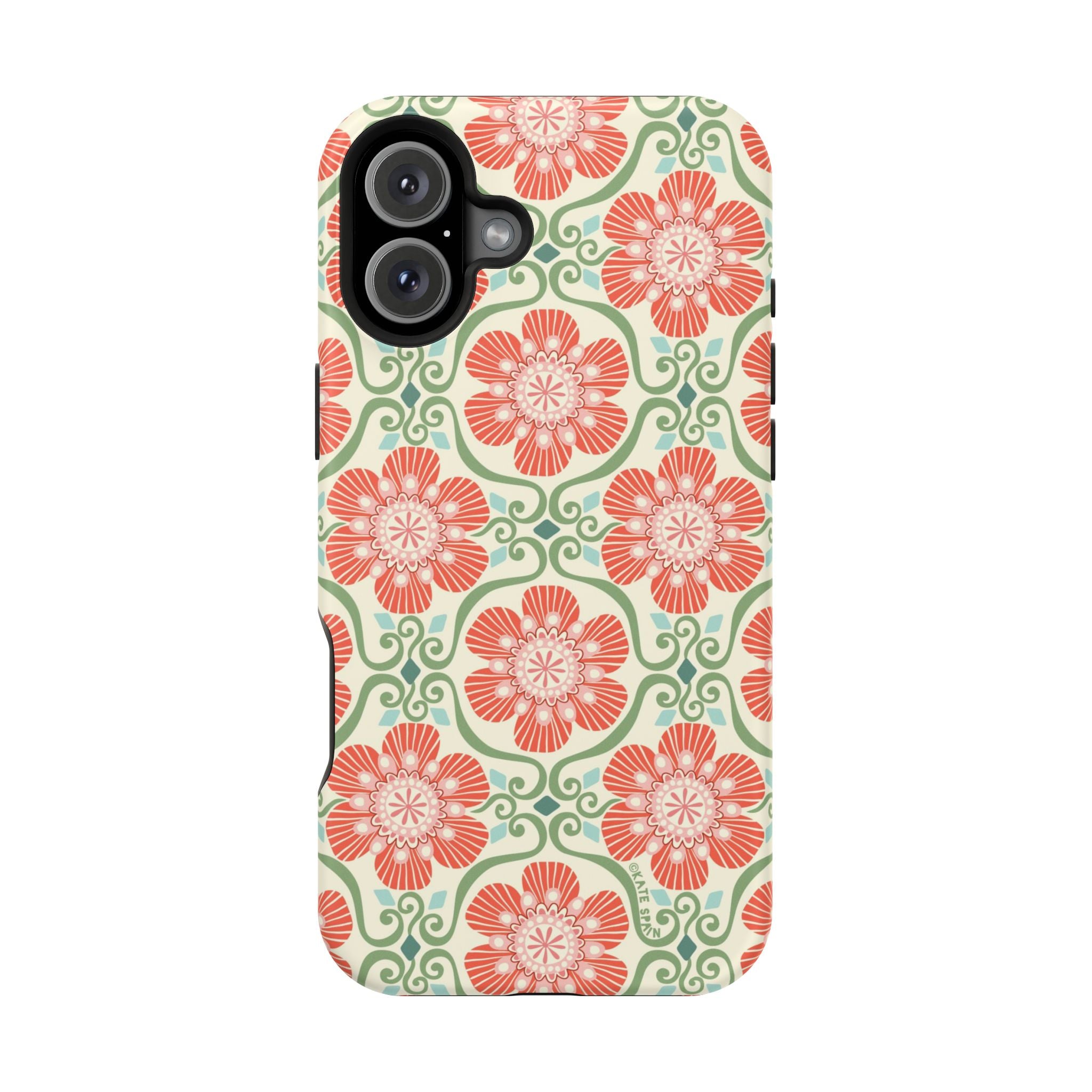 Barcelona Flowers MagSafe iPhone Case