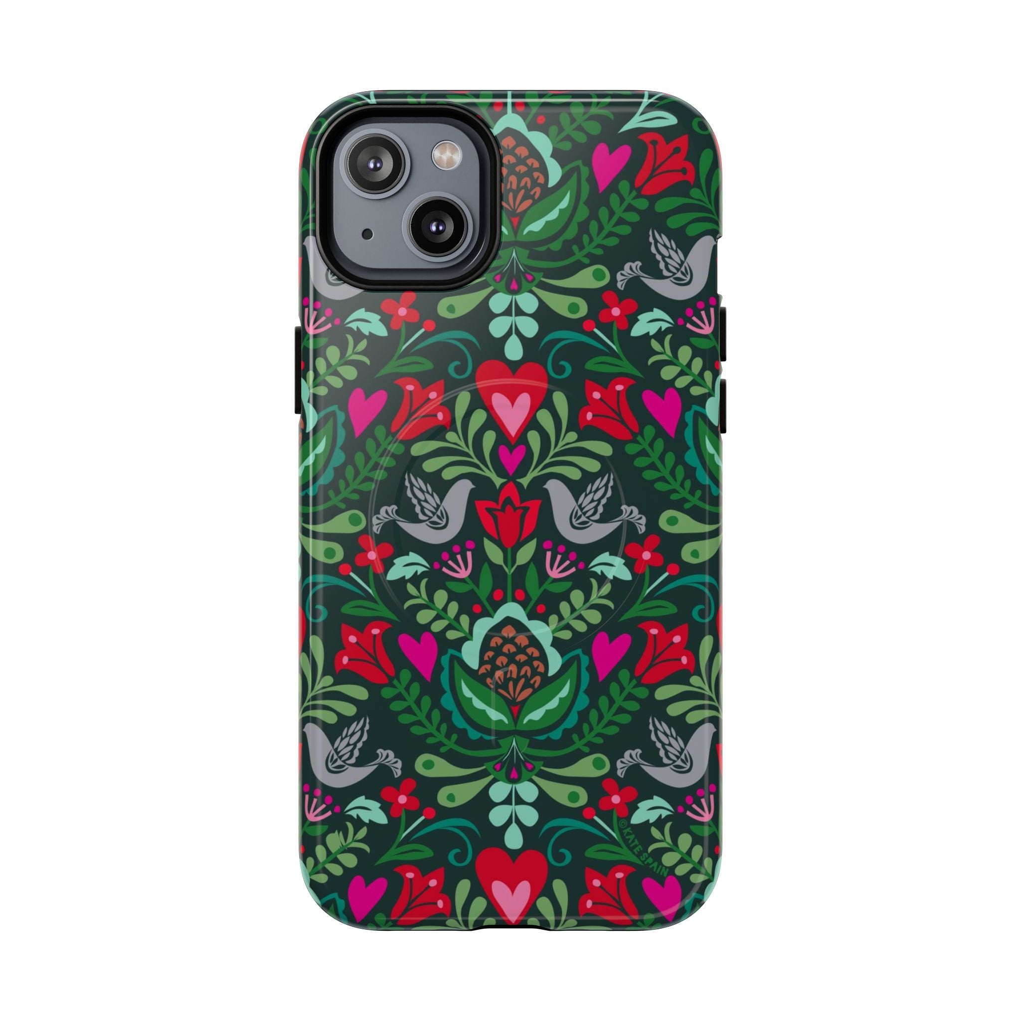 Rosemaling MagSafe iPhone Case