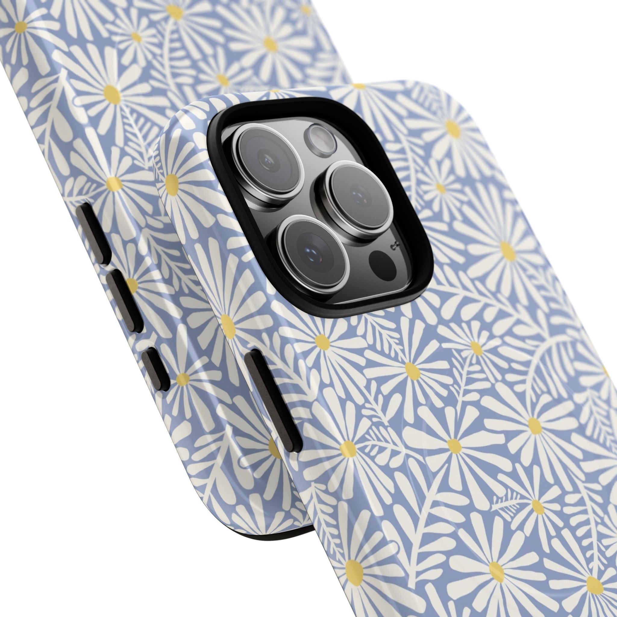 Montauk Daisy Cottage Blue MagSafe iPhone Case