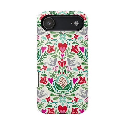 Rosemaling iPhone MagSafe Tough Case
