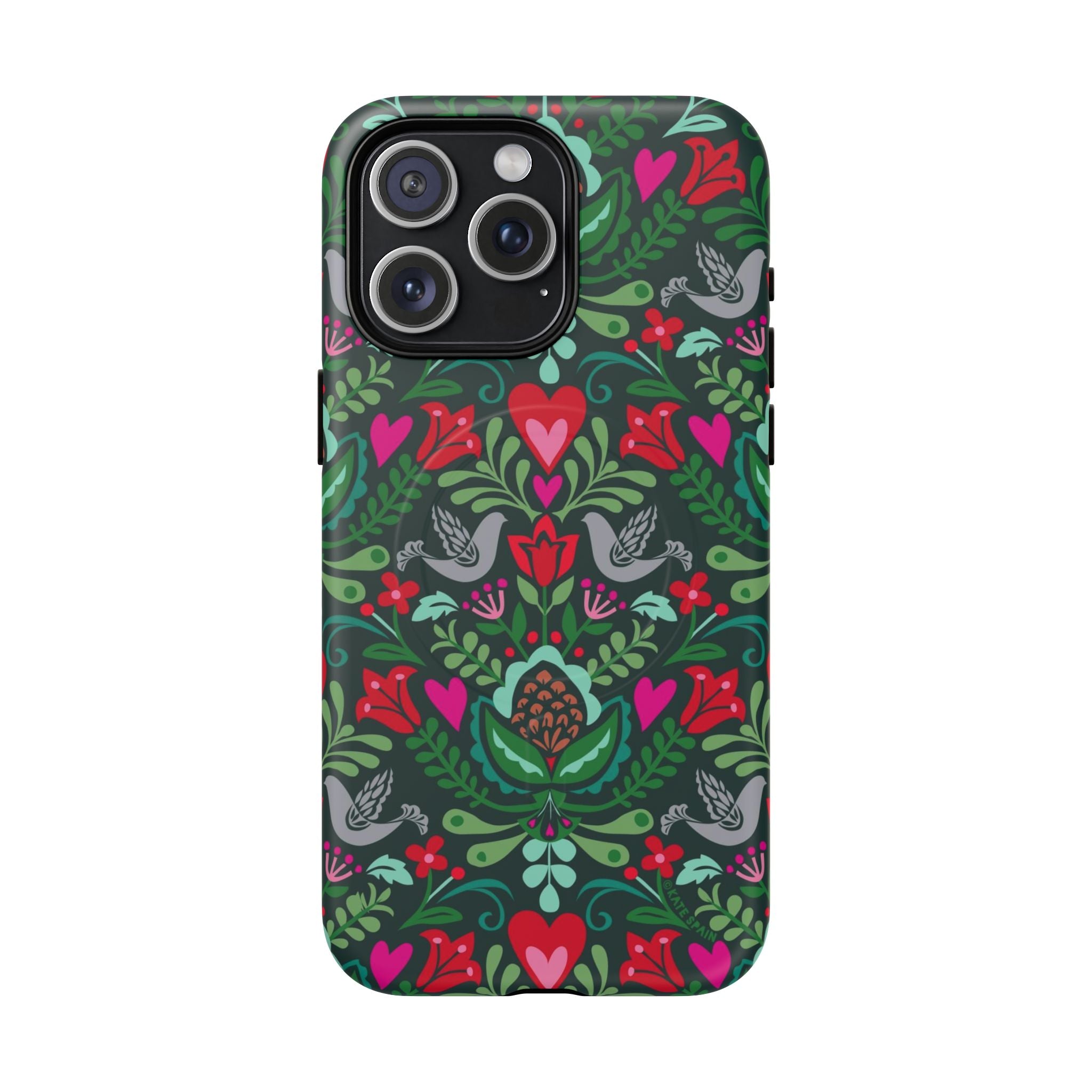 Rosemaling MagSafe iPhone Case
