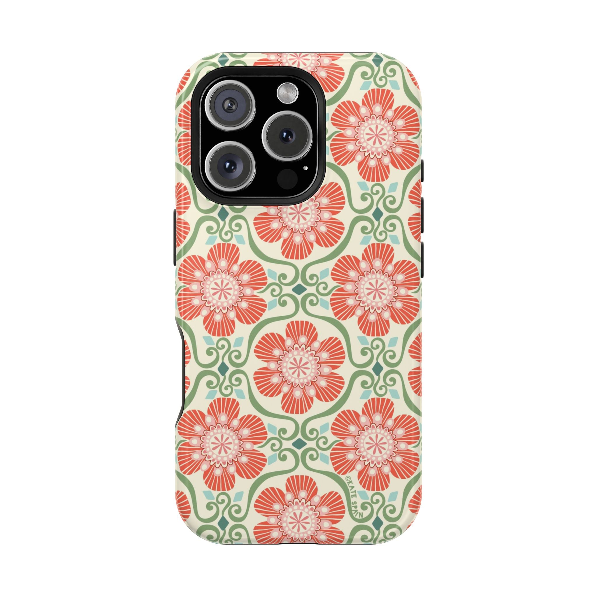 Barcelona Flowers MagSafe iPhone Case