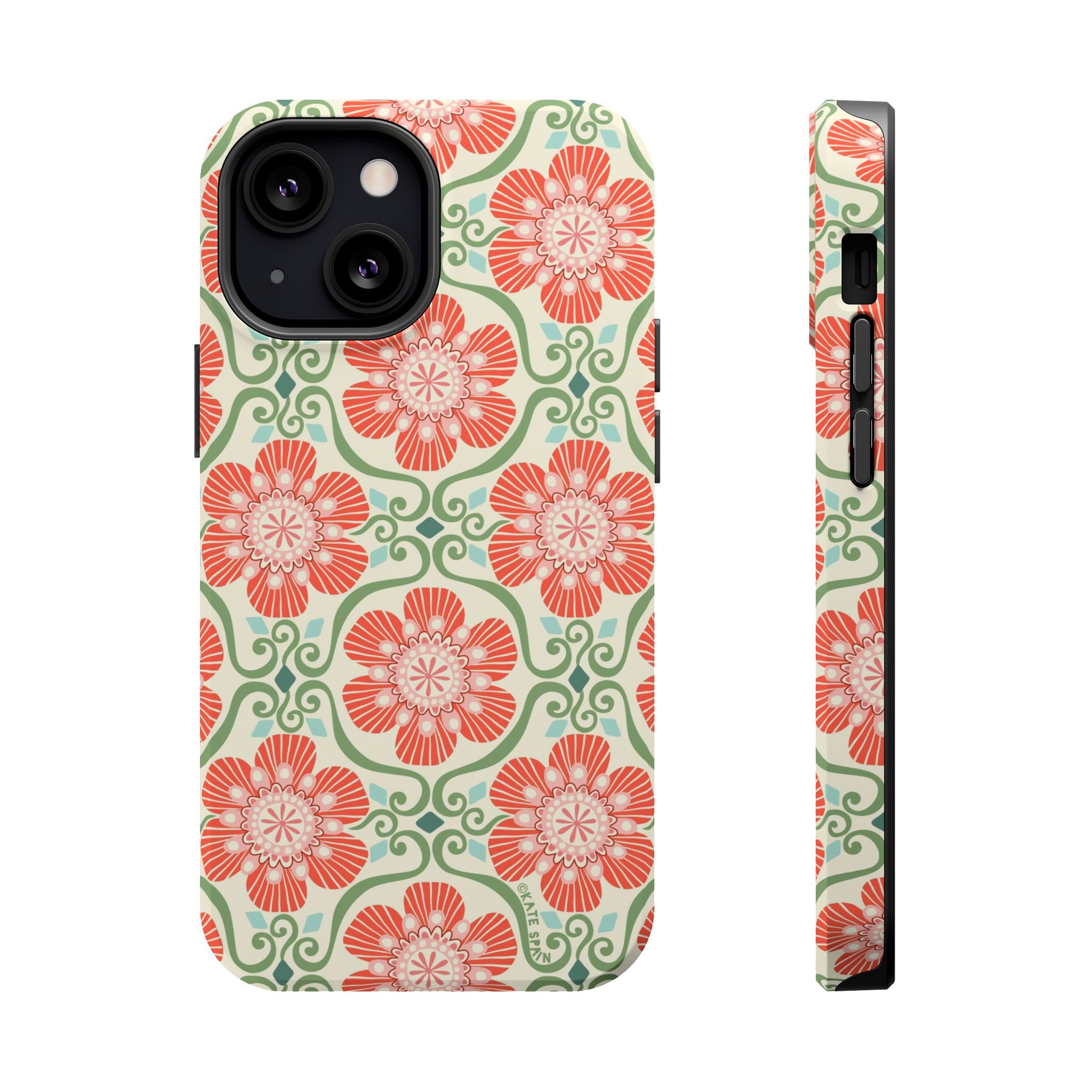 Barcelona Flowers MagSafe iPhone Case