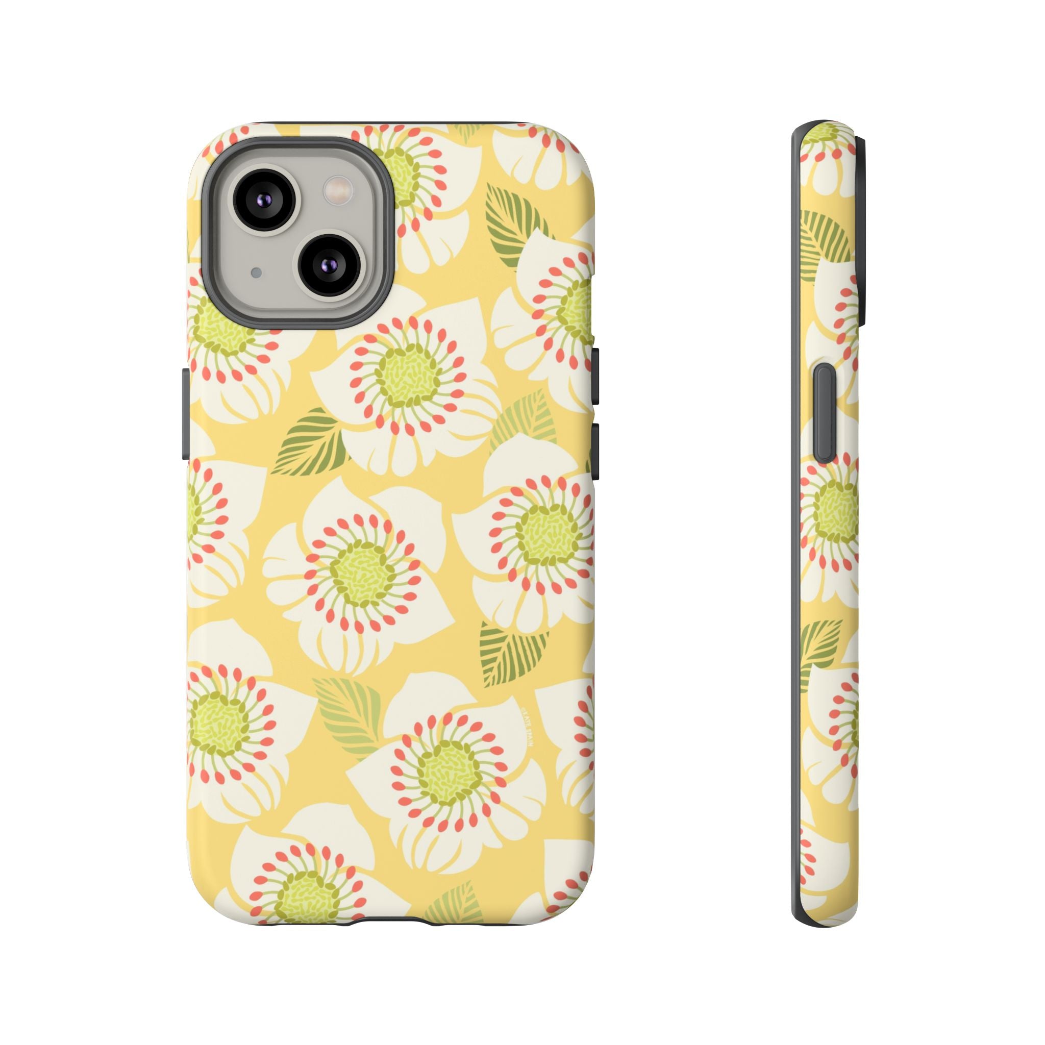 Panache Yellow iPhone Case