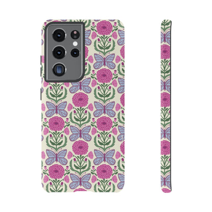 Butterfly Samsung Case - Garden Nature Design