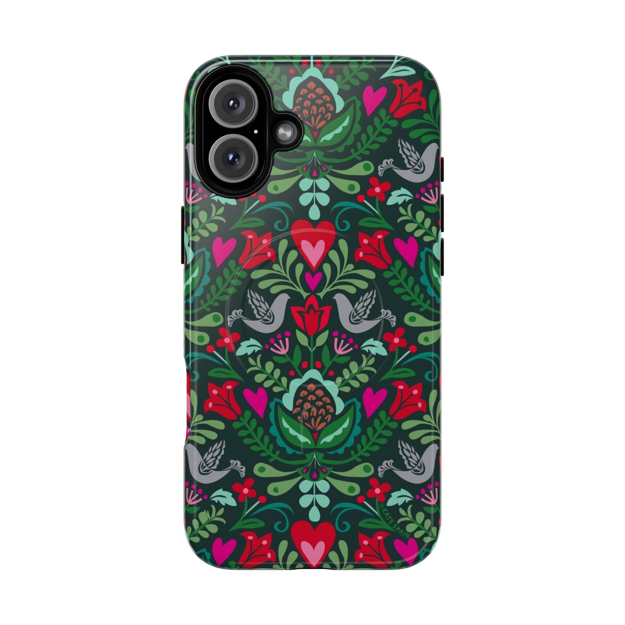 Rosemaling MagSafe iPhone Case