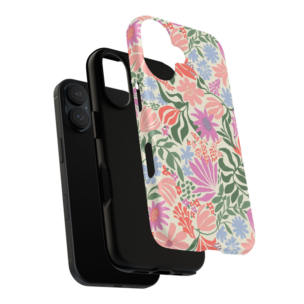 Botanica Pastel iPhone 16 Plus MagSafe Case – Dual-layer construction blowout with iPhone 16 Plus