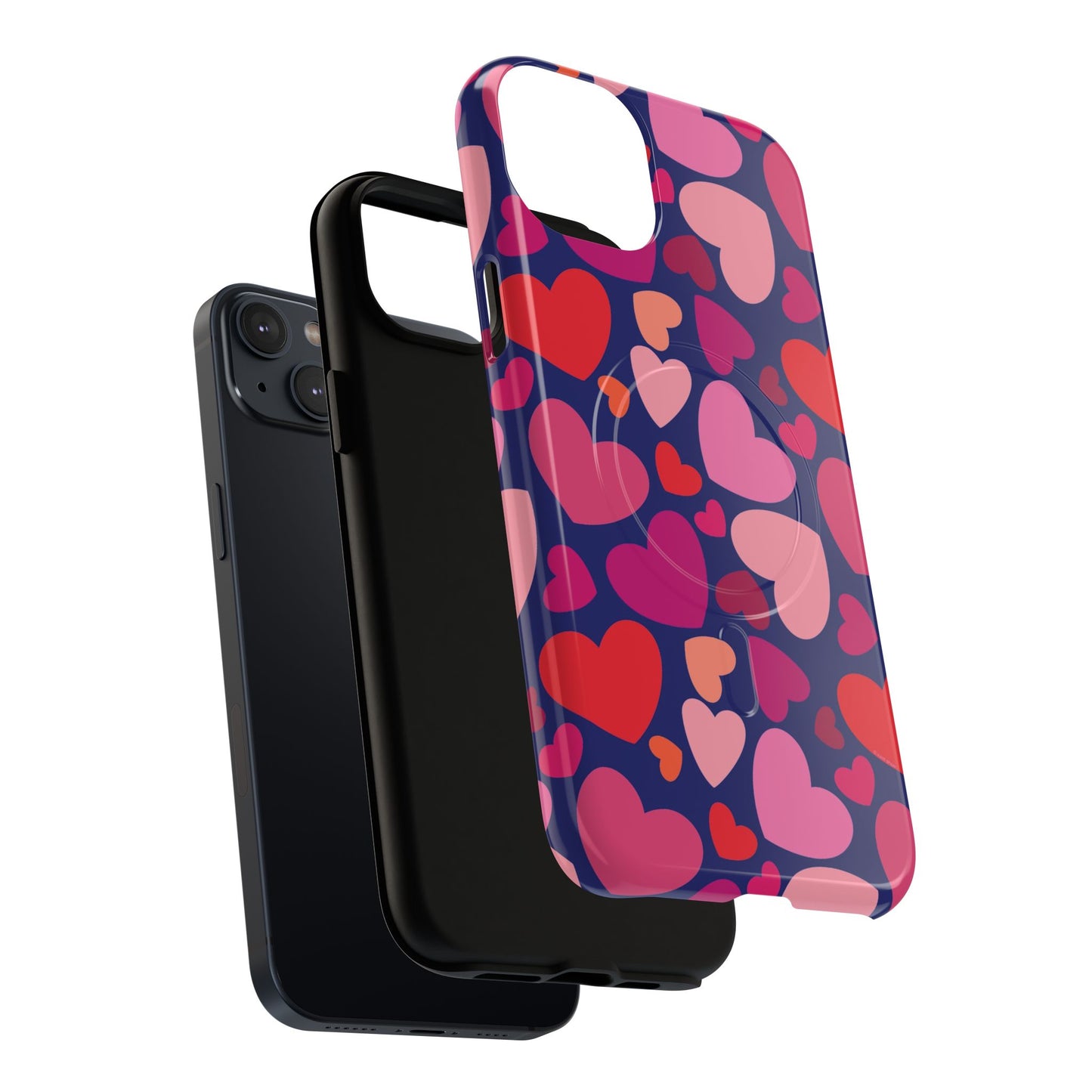 Valentine Hearts iPhone MagSafe Tough Case