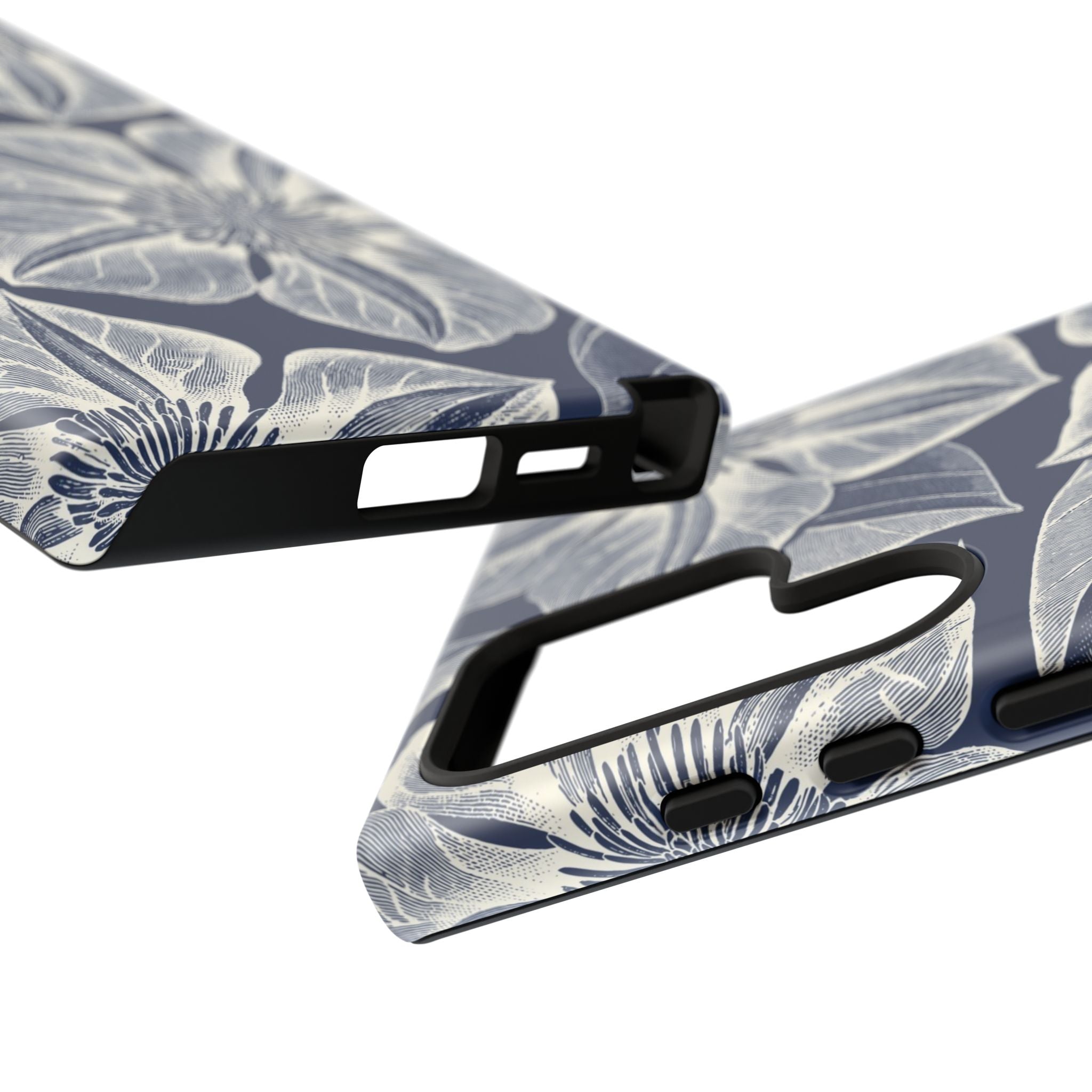 Vintage Bloom Navy Samsung Case