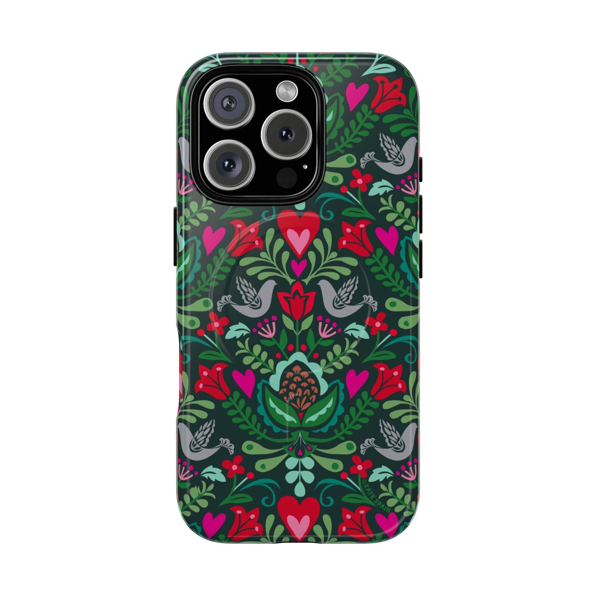 Rosemaling MagSafe iPhone Case