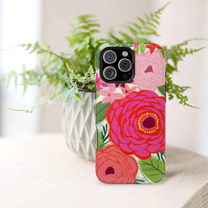 Bloomerie Fuchsia iPhone Case lifestyle