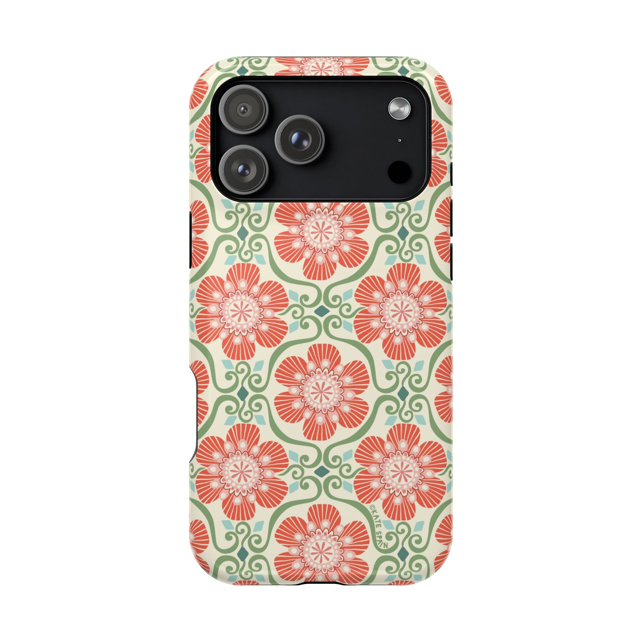 Barcelona Flowers MagSafe iPhone Case