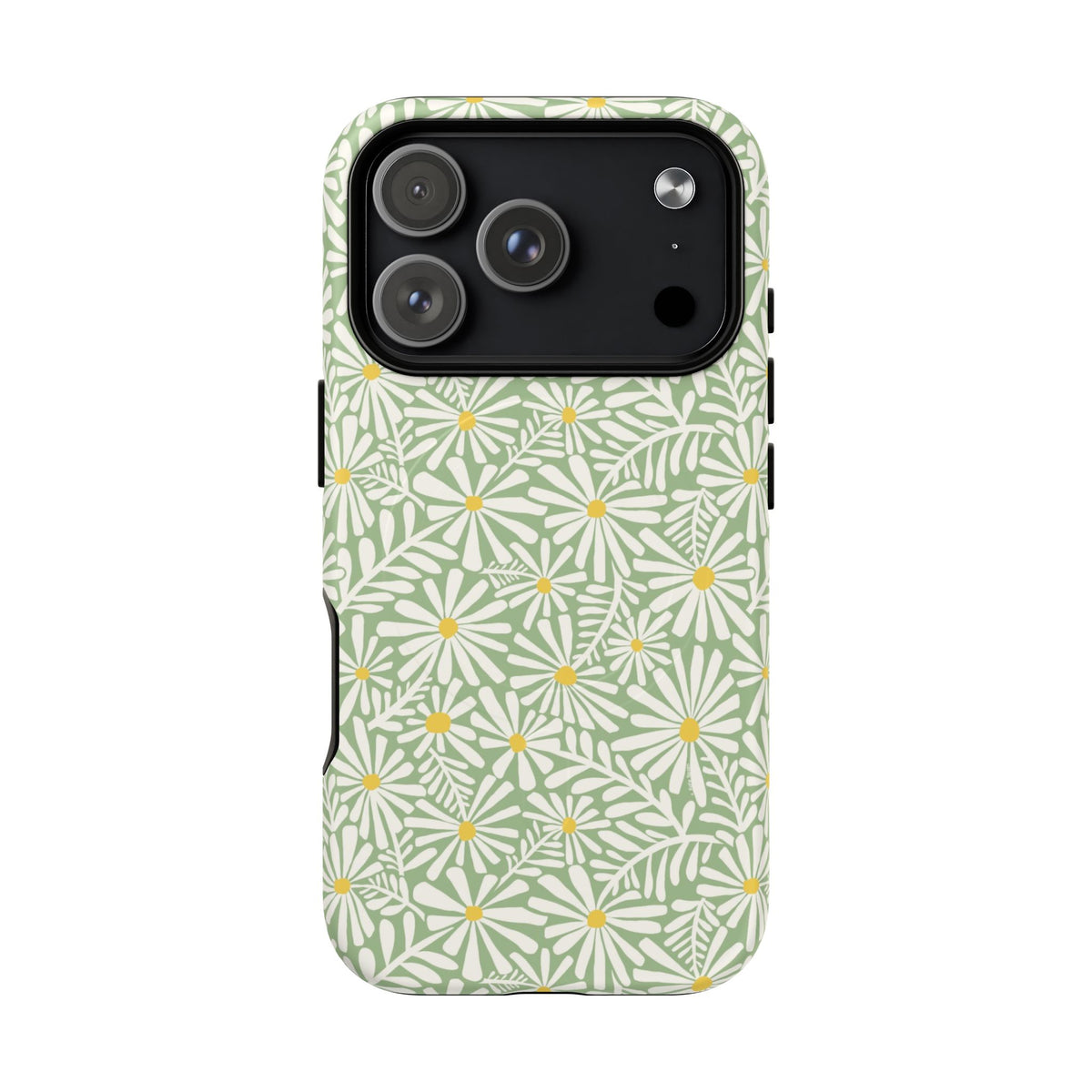 Montauk Daisy Meadow Green MagSafe iPhone Case