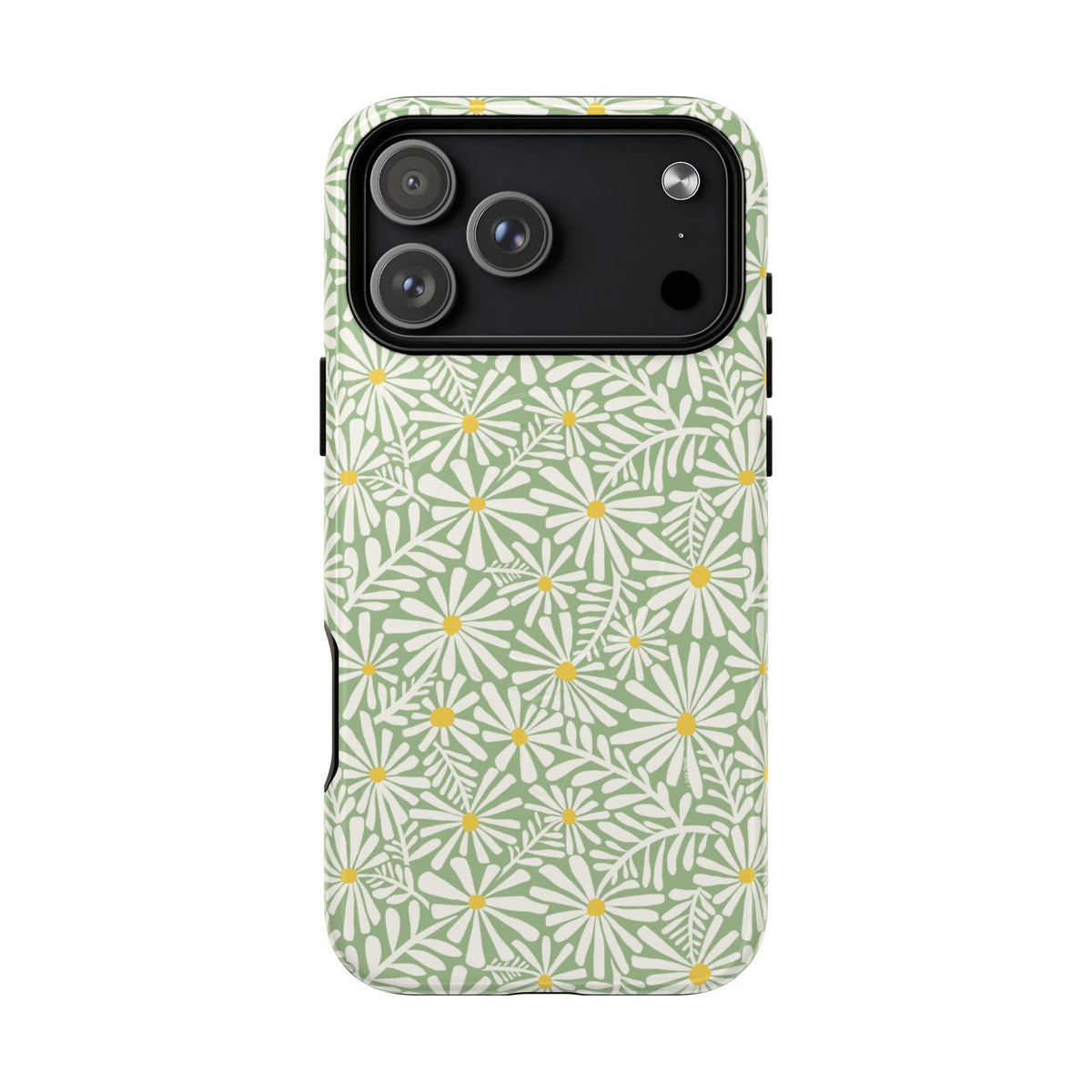 Montauk Daisy Meadow Green MagSafe iPhone Case