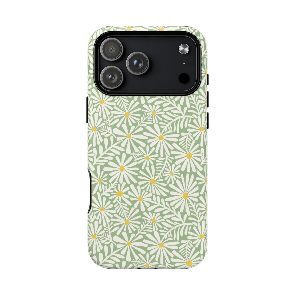Montauk Daisy Meadow Green MagSafe iPhone Case