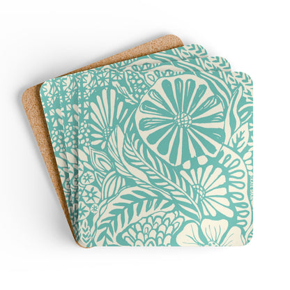 Tropica Multicolor Cork Coaster Set