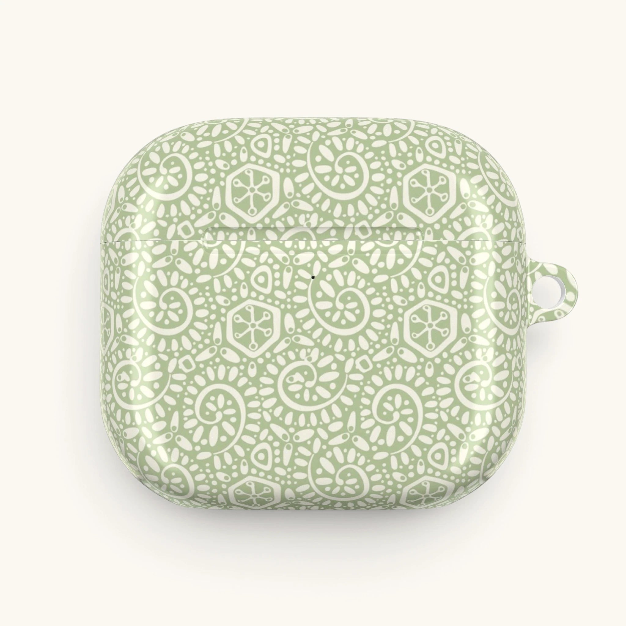 Canto Swirls Pastel Sage AirPods Case