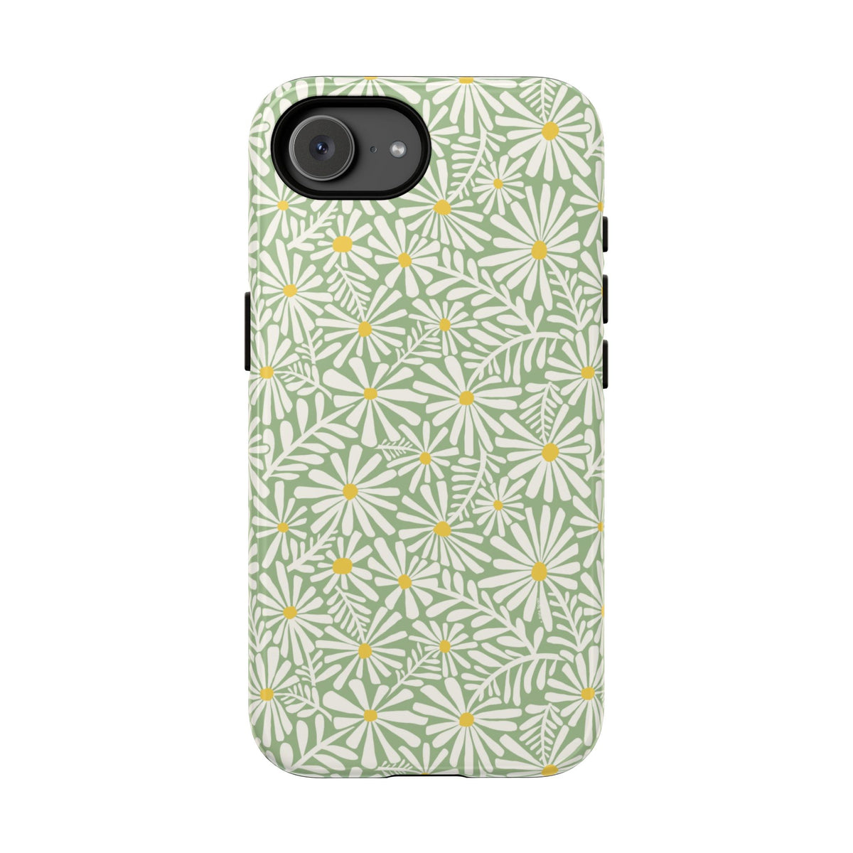 Montauk Daisy Meadow Green iPhone Case