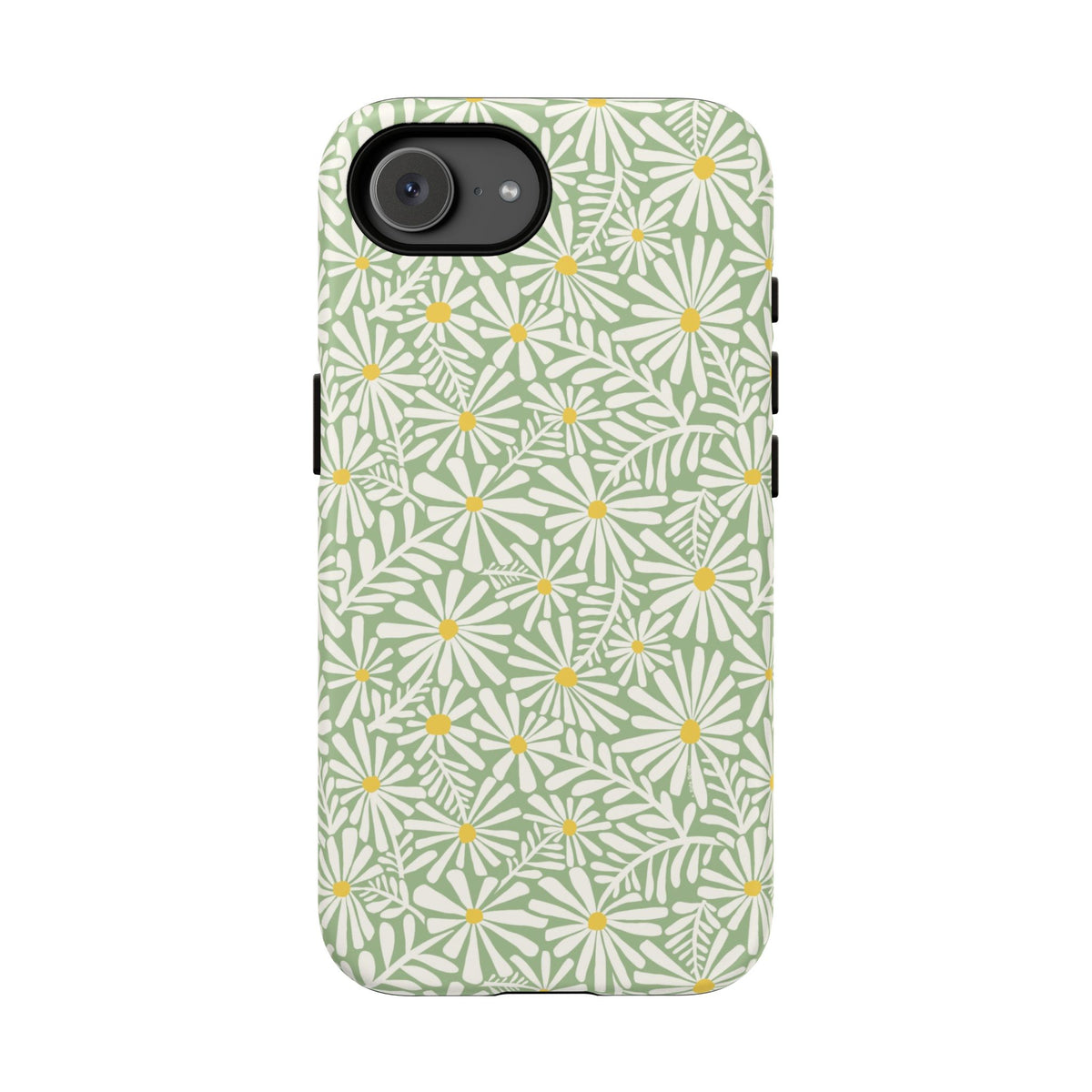 Montauk Daisy Meadow Green iPhone Case