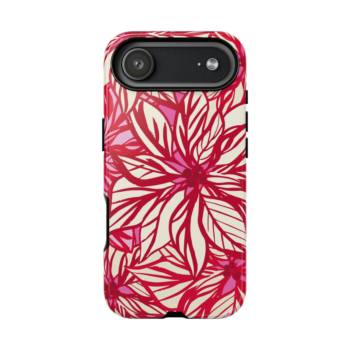 Poinsettia iPhone Case