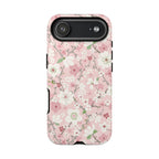 Pink Cherry Blossom iPhone Case