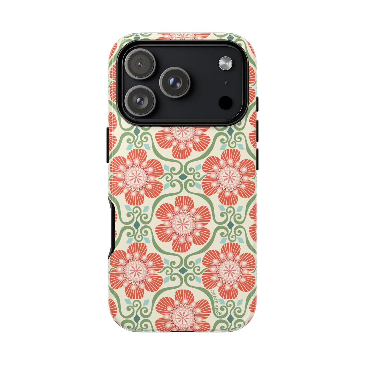 Barcelona Flowers iPhone Case