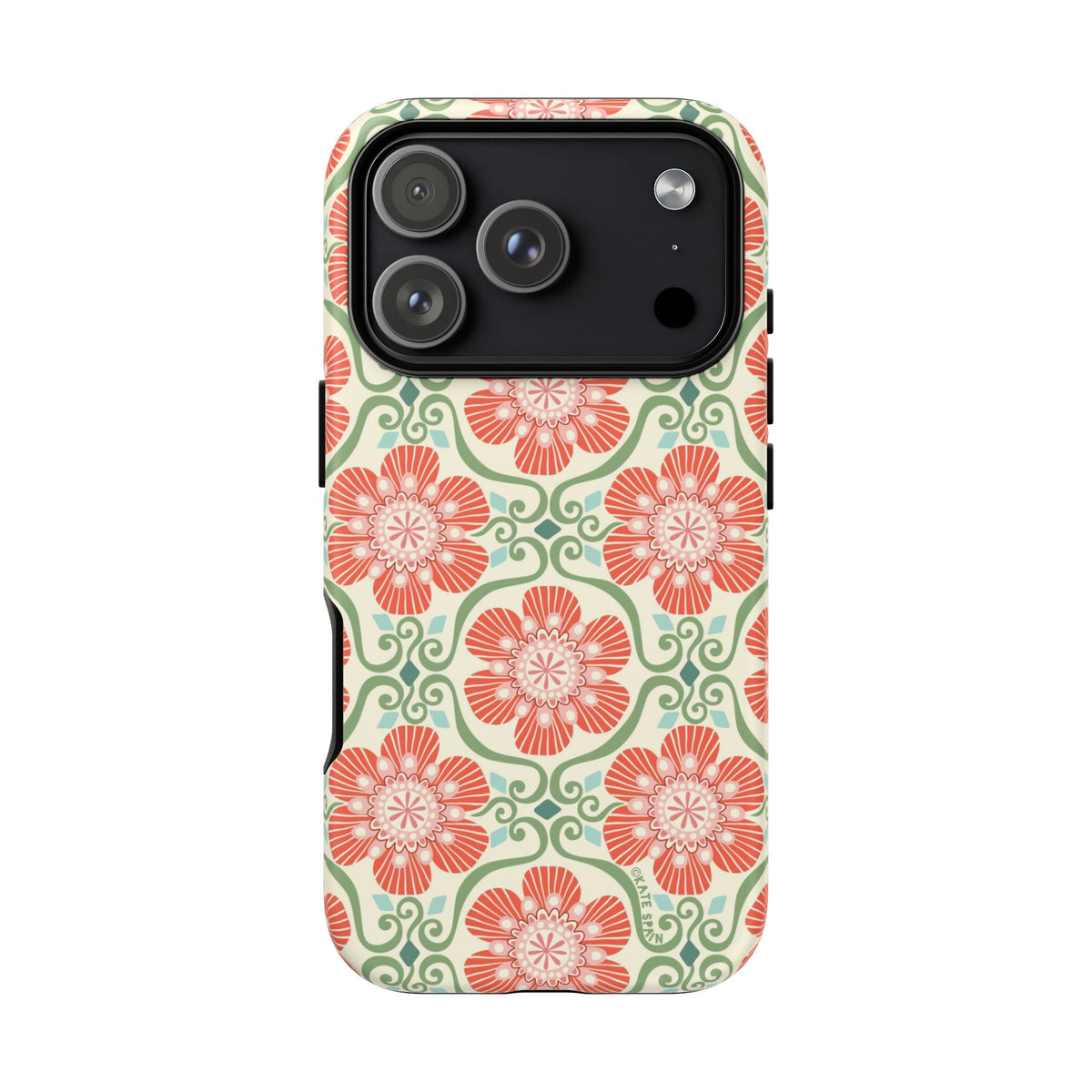 Barcelona Flowers iPhone Case