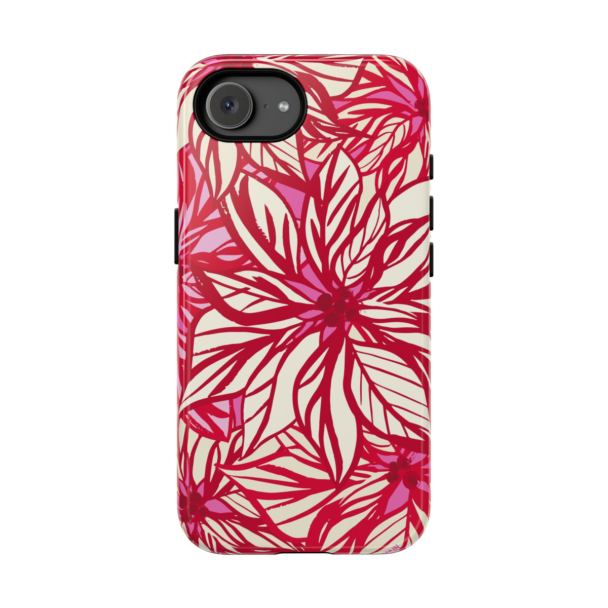 Poinsettia iPhone Case