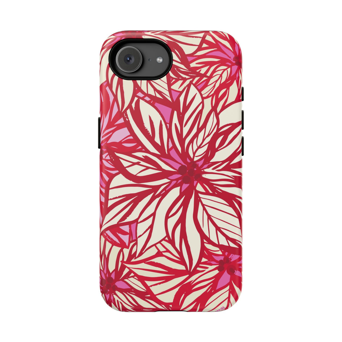 Poinsettia iPhone Case
