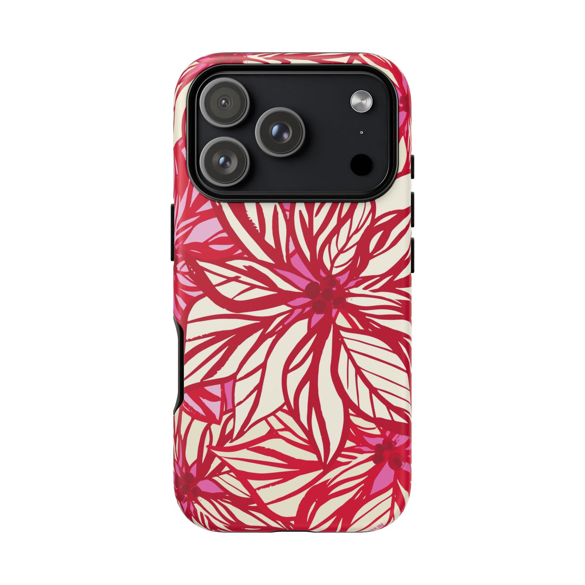 Poinsettia iPhone Case
