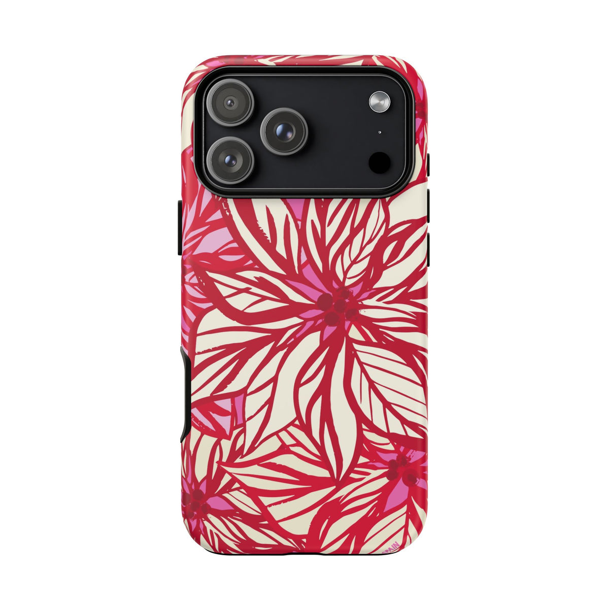 Poinsettia iPhone Case