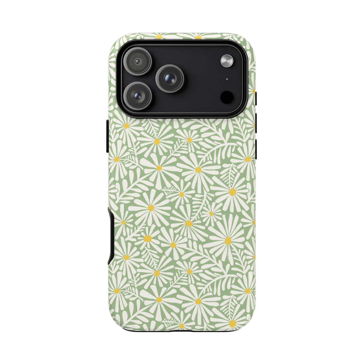 Montauk Daisy Meadow Green iPhone Case