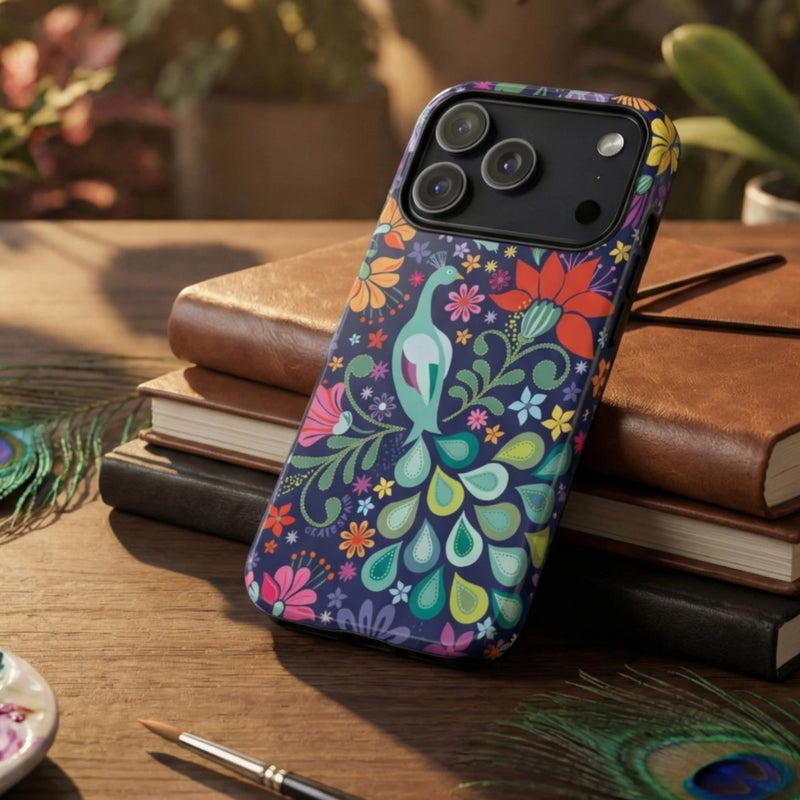 Peacock Sanctuary iPhone Case lifestyle
