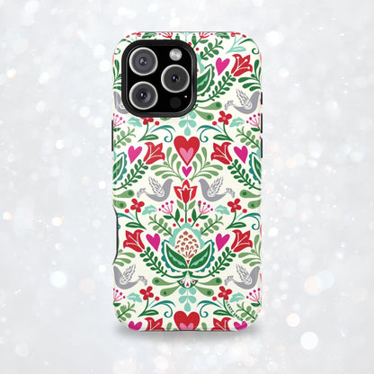 Rosemaling iPhone Tough Case