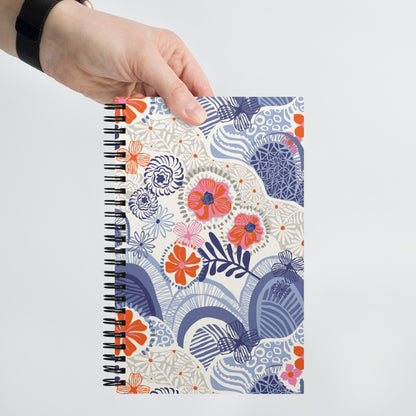 Hills + Valleys Spiral Notebook