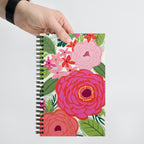 Buttercup Spiral Notebook Bold Flowers