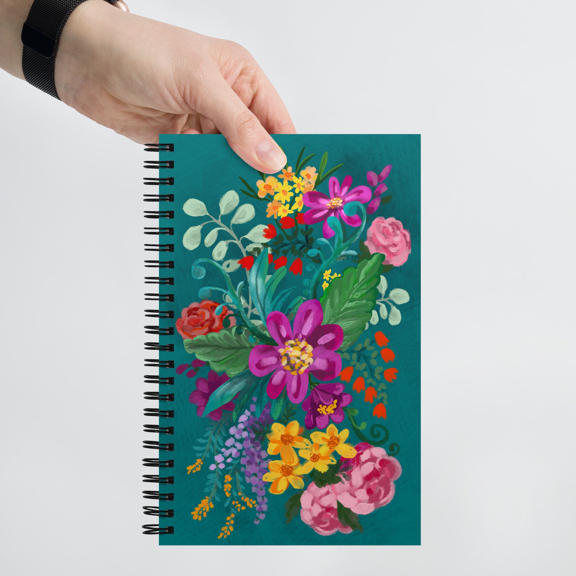 Posy Spiral Notebook