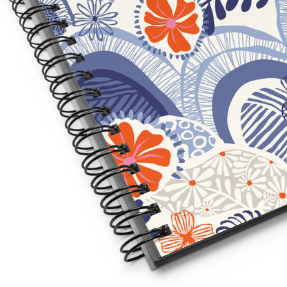 Hills + Valleys Spiral Notebook