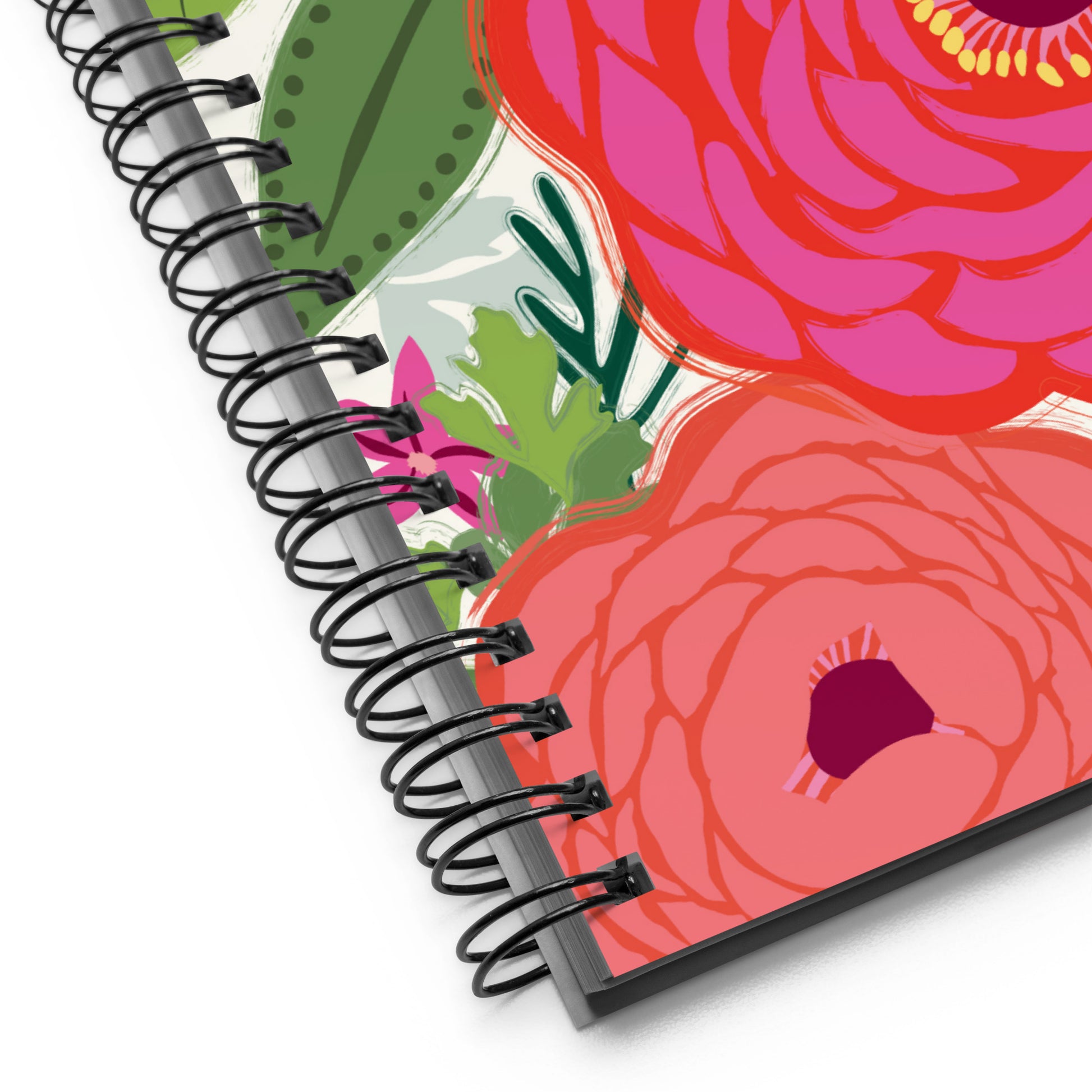 Buttercup Spiral Notebook Bold Flowers