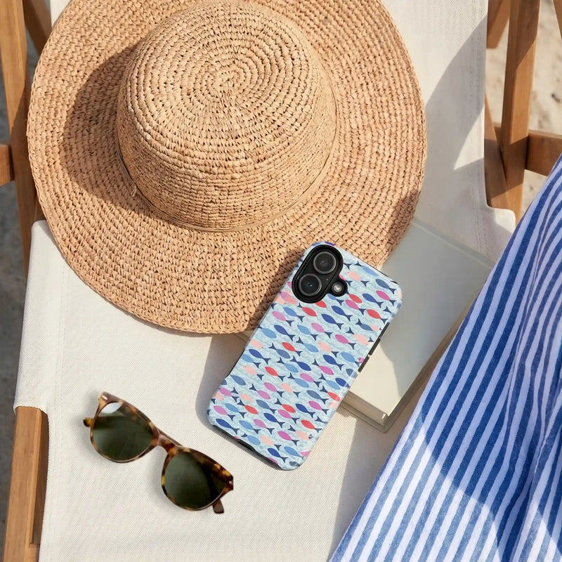 Summer Minnows iPhone Case lifestyle