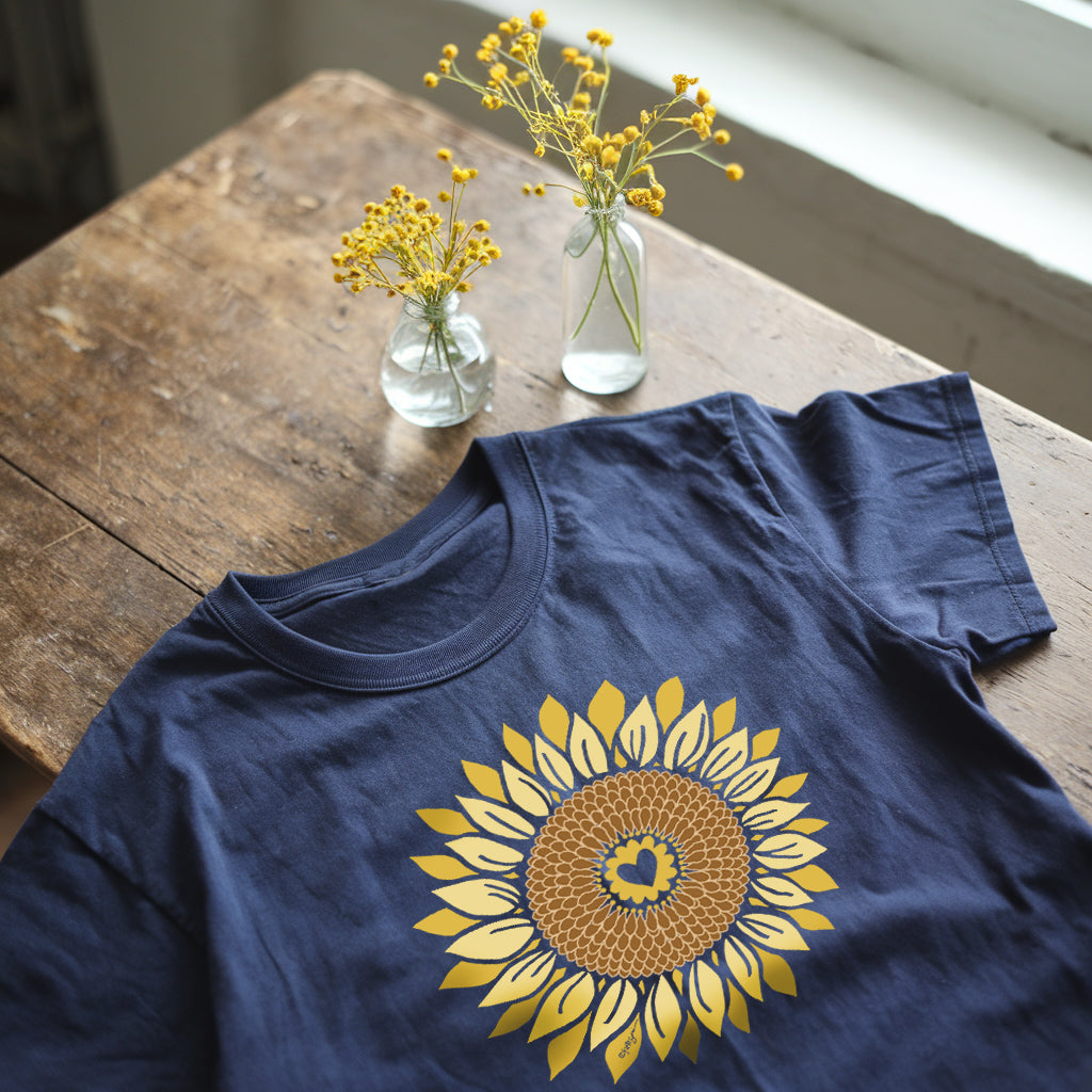 Sunflowers In My Heart T-Shirt