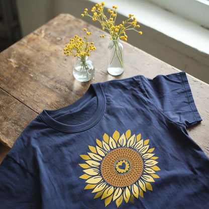 Sunflowers In My Heart T-Shirt