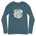 Meadowsweet Long Sleeve T-Shirt Heather Deep Teal
