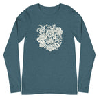 Meadowsweet Long Sleeve T-Shirt Heather Deep Teal