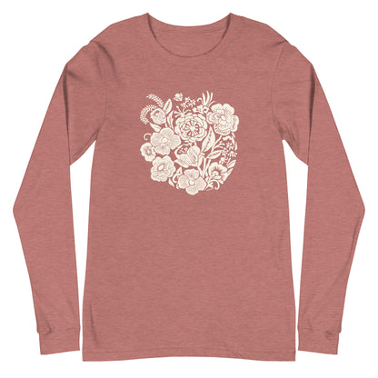 Meadowsweet Long Sleeve T-Shirt Heather Mauve